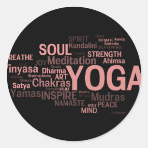 Adesivo YOGA Sticker