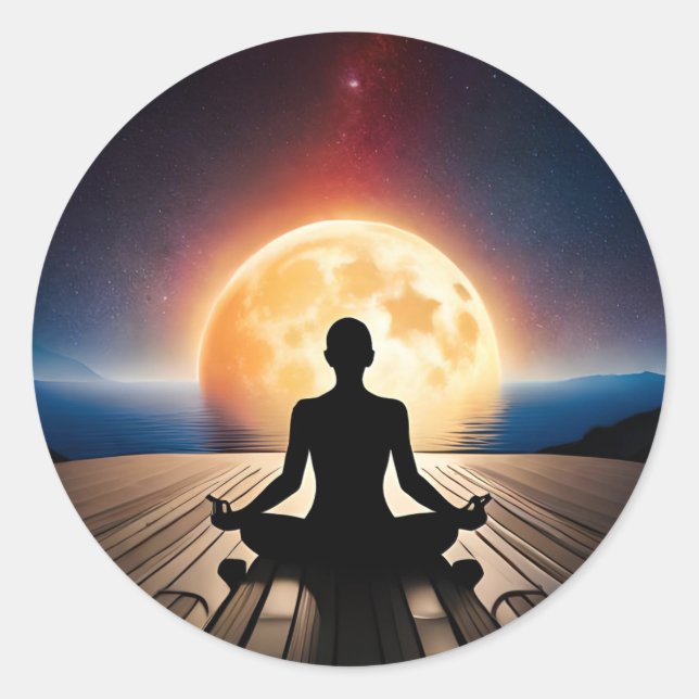 Adesivo Yoga Sticker (Frente)