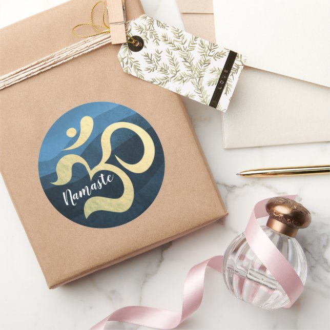 Adesivo Yoga Studio Meditation Instrutor Life Coach OM Cl (Presentear)