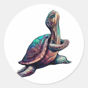 Adesivo yoga tartaruga