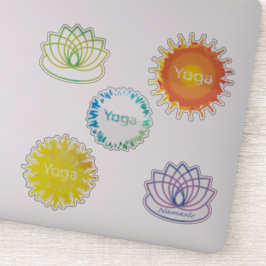 Adesivo Yoga Themed Sticker