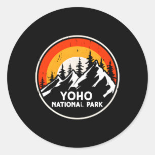 Adesivo Yoho National Park Canada Mountain Trees Camg Hiki
