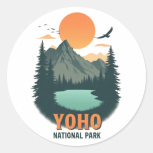 Adesivo Yoho National Park Vintage