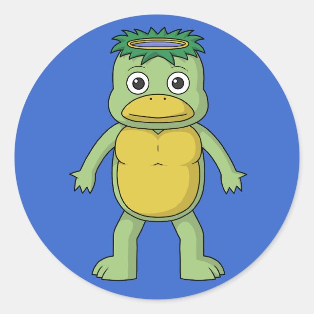 Adesivo Yokai Kappa (Rio Imp) (Frente)