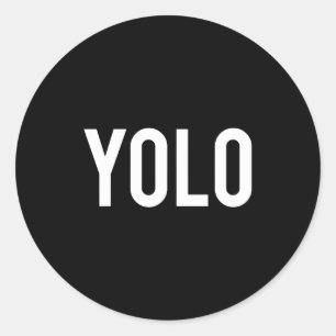 Adesivo Yolo - Camiseta Divertida Presente Legal Hip Hop R