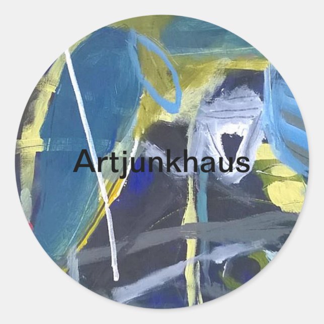 Adesivo Yoni Whip-Stick Abstrato Jeff Hankamer Artjunkhaus (Frente)