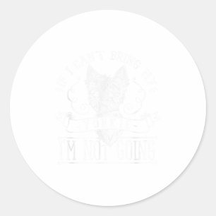 Adesivo Yorkie - Se Eu Não Puder Levar Minha Camiseta York