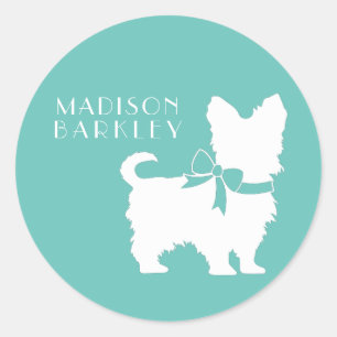 Adesivo Yorkshire Terrier Dog Puppy Yorkie