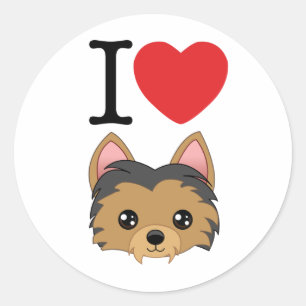 Adesivo Yorkshire Terrier Stickers