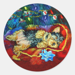 Adesivo Yorkshire Terrier Stickers