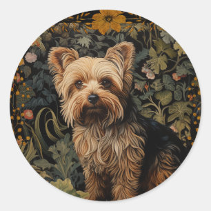 Adesivo Yorkshire Terrier Yorkie William Morris