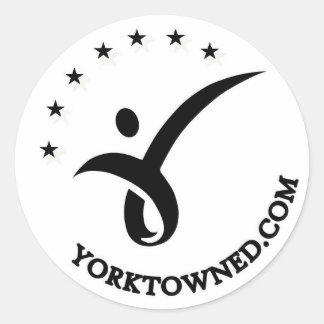 Adesivo Yorktown Education 3" Round Sticker