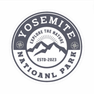 Adesivo Yosemite National Park Sticker