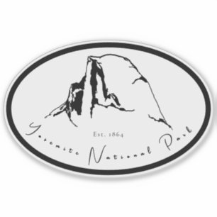 Adesivo Yosemite National Park Vinyl Sticker
