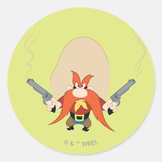 Adesivo Yosemite Sam Back Off (Frente)