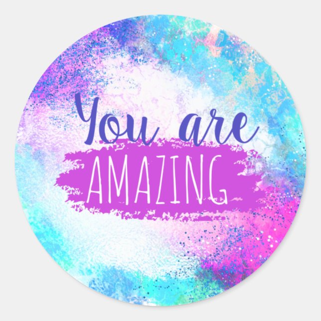 Adesivo You Are Amazing Stickers (Frente)