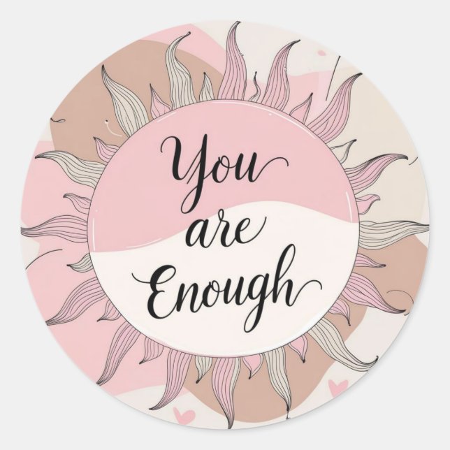 Adesivo You are Enough  (Frente)