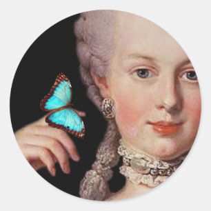 Adesivo Young Marie Antoinette com borboleta