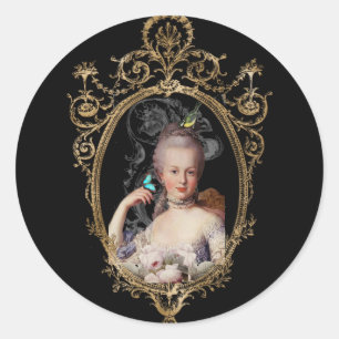 Adesivo Young Marie Antoinette em envelope preto