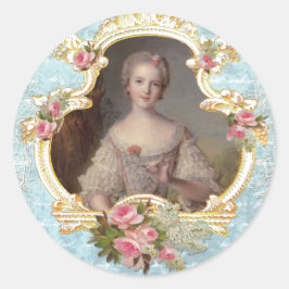 Adesivo Young Marie Antoinette n Pink Roses Stickers