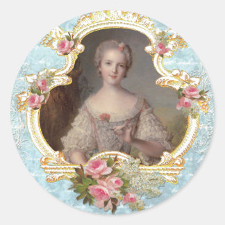 Adesivo Young Marie Antoinette n Pink Roses Stickers