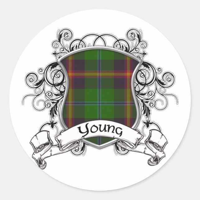 Adesivo Young Tartan Shield (Frente)