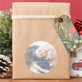 Adesivo Your First Mother's Day personalised photo &Quote 