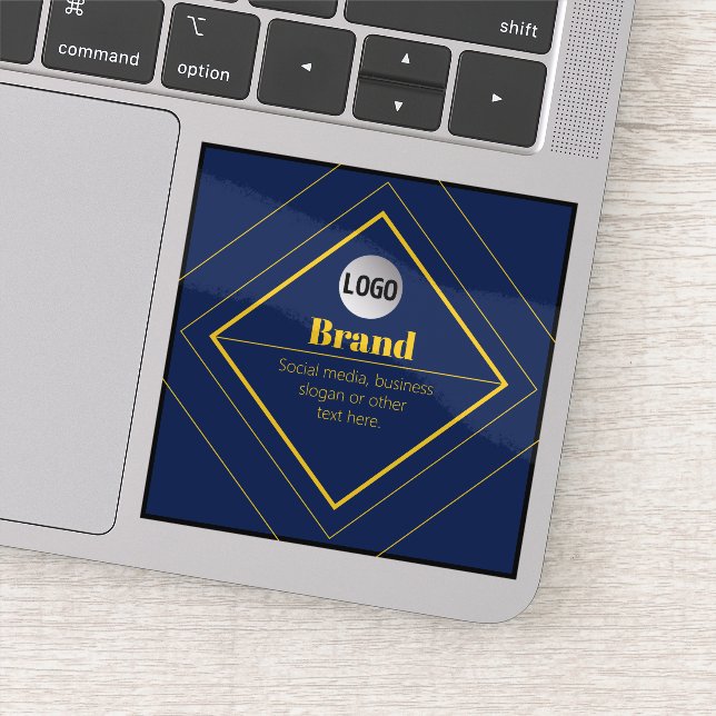 Adesivo Your Logo & Customizable Design Template (Detalhe)