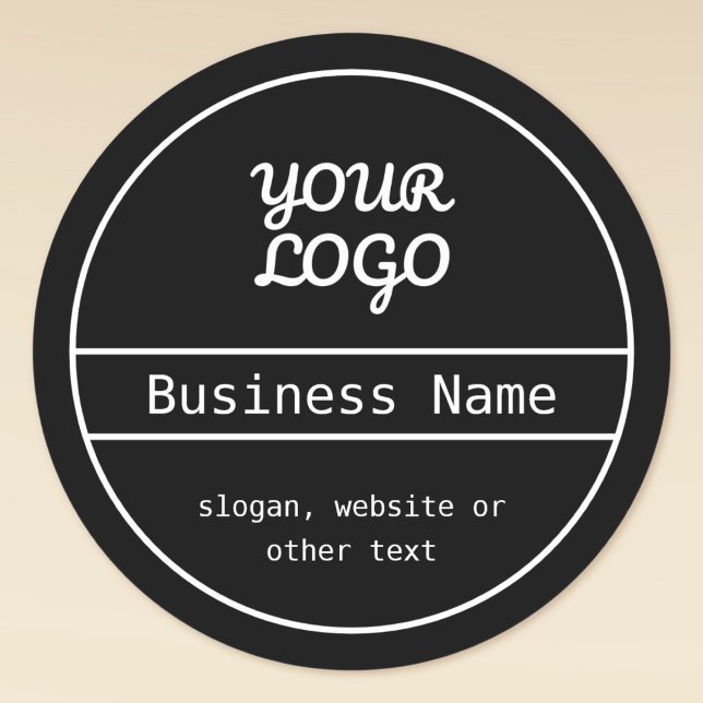 Adesivo Your Logo | Unique Editable Business Design (Criador carregado)