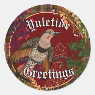 Adesivo Yuletide Saudações Norte Flicker