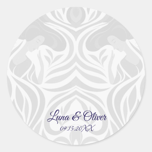 Adesivo Yumeji Hirado Woman Art Seal Sticker (Frente)