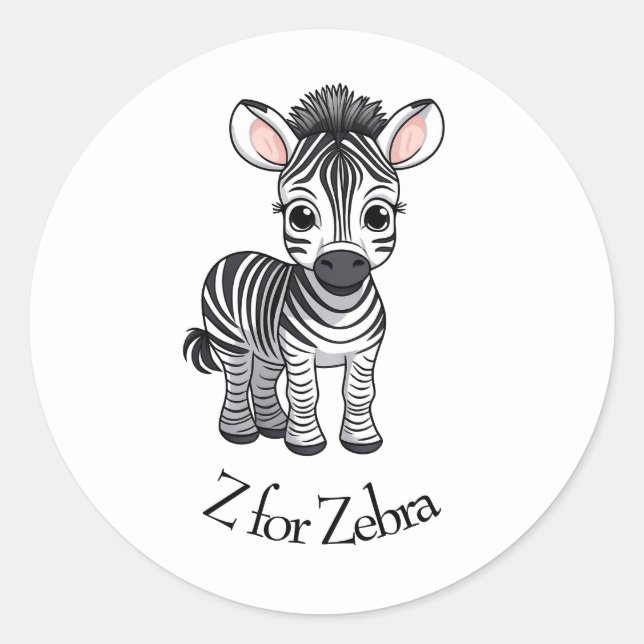 Adesivo Z para Zebra (Frente)