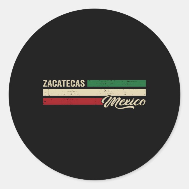 Adesivo Zacatecas México (Frente)