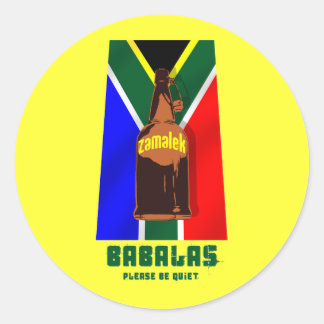 Adesivo Zamalek - Babalas, por favor, fique quieto
