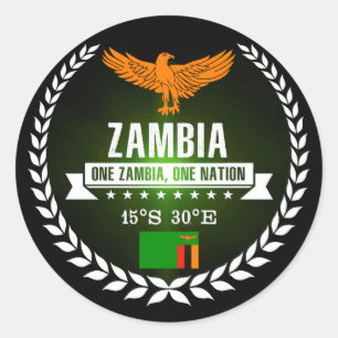 Adesivo Zâmbia