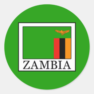 Adesivo Zâmbia