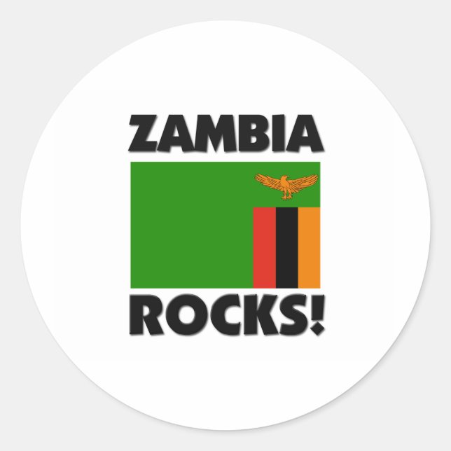 Adesivo Zambia Rocks (Frente)