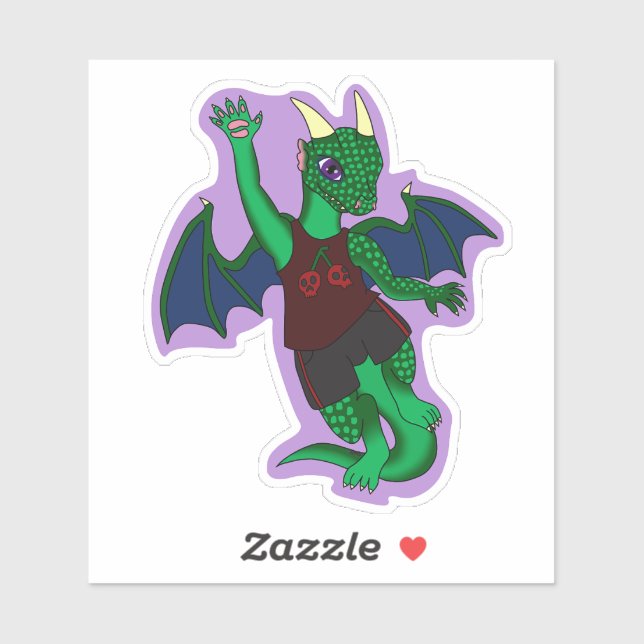 Adesivo Zandall Dragon Sticker (Folha)