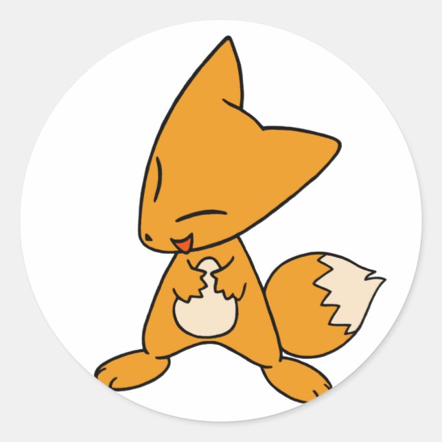 Adesivo Zany Fox (Frente)