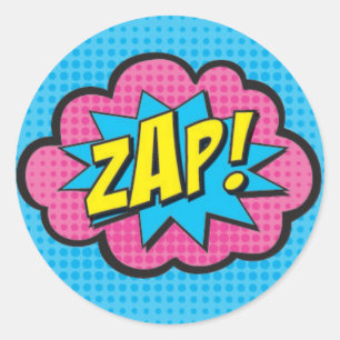Adesivo ZAP! Super-Herói Stickers GV2