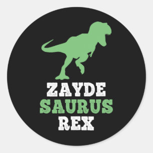 Adesivo Zayde-saurus Rex Dino Dinossauro Engraçado Legal Z