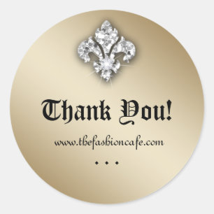 Adesivo Zebra Fleur de lis Glitter Dourada