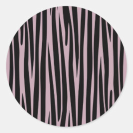 Adesivo Zebra listra padrões animais Lavanda Fundo