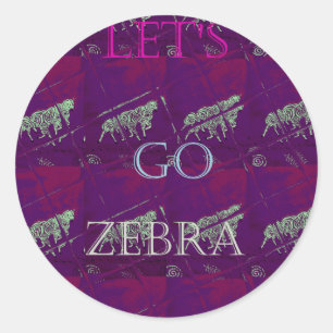Adesivo Zebra Print Décor: Um Design divertido