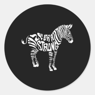 Adesivo Zebra Strong Ehlers Danlos Sindrome Sensibilização