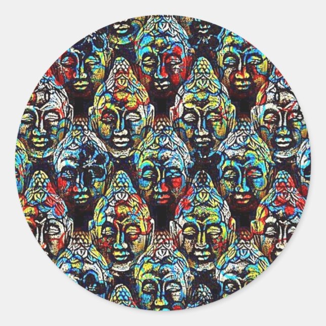 Adesivo Zen Buddha (Frente)