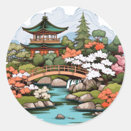 Adesivo Zen Garden Landscape Sticker