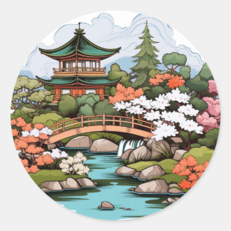 Adesivo Zen Garden Landscape Sticker