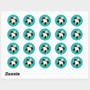 Adesivo Zen Panda Spin