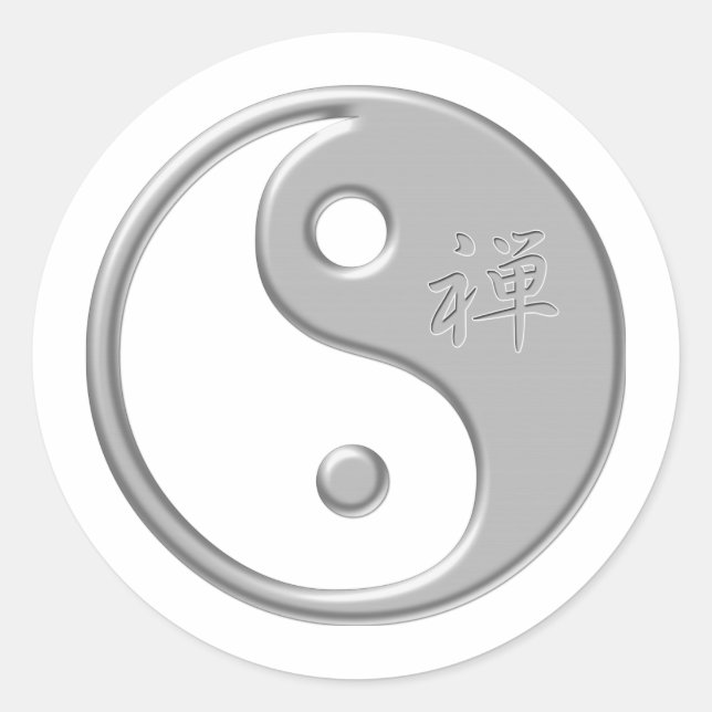 Adesivo Zen Yin Yang Sticker (Frente)